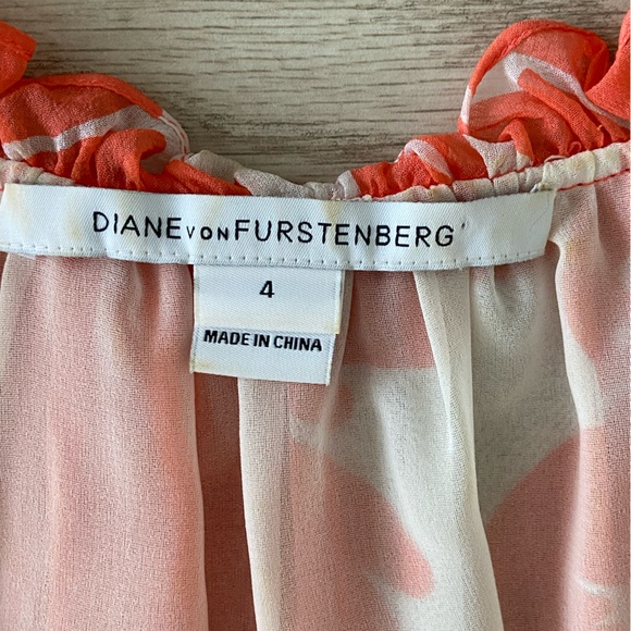 Diane von Furstenberg women’s top/ blouse. Size: 4 - Picture 2 of 8